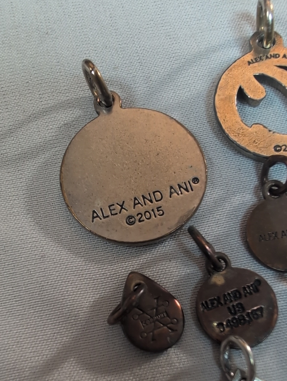 Lot of 8 Authentic Alex and Ani Loose Replacement Charms - Picture 6 of 8
